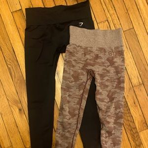 2 Gymshark leggings!